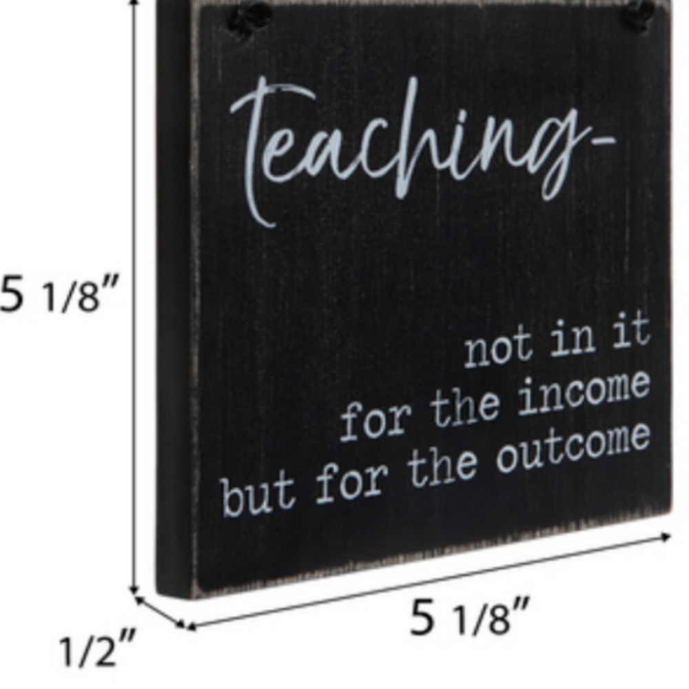 Beautiful Teaching Wood Decor - Picture 2 of 2